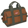 Bucket Boss GateMouth Jr. Tool Bag, 9"L x 12"H x 16"W, Brown/Green, 1/Each - 06007CS06F