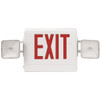 Combination Red Exit/Lighting Unit, White, 1/Each - 136EE