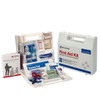 25-Person, 107-Piece Bulk First Aid Kit w/ Dividers (Plastic) - 223UFAO