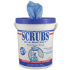 Scrubs Hand Cleaner Towels, Blue, 6 Containers/72 ea - 42272