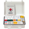 25-Person, 16-Unit ANSI A Unitized Weatherproof First Aid Kit, Plastic, 1/Each - 90569