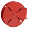 FireTech 18" Economy Hose Reel (For 1 1/2" Rack 100' & SJ 75' Hose), 23 1/2"L x 18"H x 6 1/2"W, Red, 1/Each - FHR