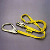 Miller 6 ft. Manyard Lanyard w/ 1 Locking Snap Hook and Locking Rebar Hook - 219WRS-Z7/6FTYL