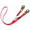 3M Protecta Adjustable Webbing Position Lanyard - 0.75 IN Hooks - 1.8 M - 1385301