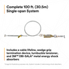 3M DBI-SALA Sayfline Cable Horizontal Lifeline System - 7602100