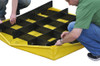 UltraTech Spill Pallet P2 - Flexible Model - No Drain - Yellow - 1340