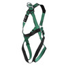 MSA V-FORM Harness w/Back D-Ring - Qwik-Fit Leg Straps - Standard - 10197196