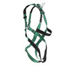 MSA V-FORM Harness w/Back D-Ring - Qwik-Fit Leg Straps - Standard - 10197196