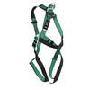 MSA V-FORM Harness w/Back D-Ring - Qwik-Fit Leg Straps - Super Extra Large - 10197198