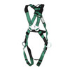 MSA V-FORM Harness w/Back & Side D-Rings - Qwik-Fit Leg Straps - Extra Small - 10197199