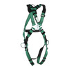 MSA V-FORM Harness w/Back & Side D-Rings - Qwik-Fit Leg Straps - Standard - 10197200