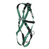 MSA V-FORM Harness w/Back & Side D-Rings - Qwik-Fit Leg Straps - Standard - 10197200