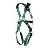 MSA V-FORM Harness w/Back & Side D-Rings - Qwik-Fit Leg Straps - Standard - 10197200