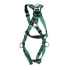 MSA V-FORM Harness w/Back & Side D-Rings - Qwik-Fit Leg Straps - Standard - 10197200