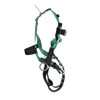MSA V-FORM Harness w/Back, Front & Side D-Rings - Tongue Buckle Leg Straps - Extra Large - 10197208