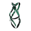 MSA V-FORM Harness w/Back & Side D-Rings - Tongue Buckle Leg Straps - Standard - 10197215