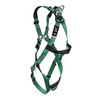 MSA V-FORM Harness w/Back & Side D-Rings - Qwik-Fit Leg Straps - Extra Large - 10197231