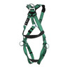MSA V-FORM Harness w/Back & Side D-Rings - Qwik-Fit Leg Straps - Extra Large - 10197231