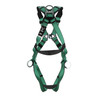 MSA V-FORM Harness w/Back & Side D-Rings - Qwik-Fit Leg Straps - Super Extra Large - 10197232