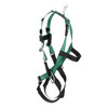 MSA V-FORM Harness w/Back, Front & Side D-Rings - Qwik-Fit Leg Straps - Super Extra Large - 10197438