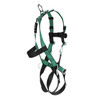 MSA V-FORM Harness w/Back, Front & Side D-Rings - Qwik-Fit Leg Straps - Super Extra Large - 10197438