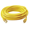 Southwire Polar/Solar SJEOW Outdoor Extension Cord w/ Lighted End, 12/3 ga, 15 A, 50', Yellow, 1/Each - 16880002