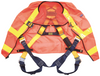 3M DBI-SALA Delta Hi-Vis Reflective Workvest Safety Harness - Orange - X-Large - 1111581
