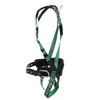 MSA V-FORM Construction Harness w/Back & Side D-Rings - Tongue Buckle Leg Straps - Shoulder Padding - Standard - 10197364
