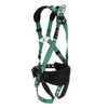 MSA V-FORM Construction Harness w/Back & Side D-Rings - Tongue Buckle Leg Straps - Shoulder Padding - Extra Large - 10197365