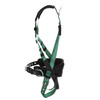 MSA V-FORM Construction Harness w/Back & Side D-Rings - Tongue Buckle Leg Straps - Shoulder Padding - Super Extra Large - 10197366