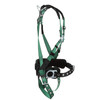 MSA V-FORM Construction Harness w/Back & Side D-Rings - Tongue Buckle Leg Straps - Shoulder Padding - Super Extra Large - 10197366