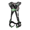 MSA V-FLEX Harness w/Back D-Ring - Quick Connect Leg Straps - Extra Large - 10239981