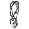 MSA V-FIT Harness w/Back & Front D-Rings - Quick-Connect Leg Straps - Shoulder Padding - Super Extra Large - 10194862
