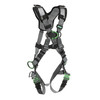 MSA V-FIT Harness w/Back, Front & Side D-Rings - Quick-Connect Leg Straps - Shoulder Padding - Standard - 10194864