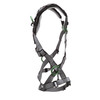 MSA V-FIT Harness w/Back & Side D-Rings - Quick-Connect Leg Straps - Shoulder Padding - Super Extra Large - 10194875