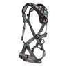 MSA V-FIT Harness w/Back & Side D-Rings - Quick-Connect Leg Straps - Shoulder Padding - Super Extra Large - 10194875