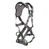 MSA V-FIT Harness w/Back & Side D-Rings - Quick-Connect Leg Straps - Shoulder Padding - Super Extra Large - 10194875