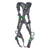MSA V-FIT Harness w/Back, Side and Shoulder D-Rings - Quick-Connect Leg Straps - Shoulder Padding - Super Extra Large - 10194887