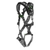 MSA V-FIT Harness w/Back D-Ring - Tongue Buckle Leg Straps - Shoulder Padding - Extra Small - 10194888