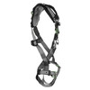 MSA V-FIT Harness w/Back D-Ring - Tongue Buckle Leg Straps - Shoulder Padding - Extra Large - 10194890