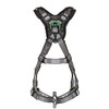 MSA V-FIT Harness w/Back D-Ring - Tongue Buckle Leg Straps - Shoulder Padding - Super Extra Large - 10194891