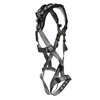 MSA V-FIT Harness w/Back D-Ring - Tongue Buckle Leg Straps - Shoulder Padding - Super Extra Large - 10194891