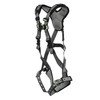 MSA V-FIT Harness w/Back & Front D-Rings - Tongue Buckle Leg Straps - Shoulder Padding - Extra Small - 10194892