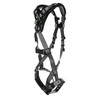 MSA V-FIT Harness w/Back & Front D-Rings - Tongue Buckle Leg Straps - Shoulder Padding - Standard - 10194893