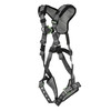 MSA V-FIT Harness w/Back & Front D-Rings - Tongue Buckle Leg Straps - Shoulder Padding - Extra Large - 10194894