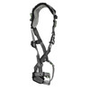 MSA V-FIT Harness w/Back & Front D-Rings - Tongue Buckle Leg Straps - Shoulder Padding - Super Extra Large - 10194895