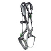MSA V-FIT Harness w/Back, Front & Side D-Rings - Tongue Buckle Leg Straps - Shoulder Padding - Standard - 10194897