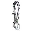 MSA V-FIT Harness w/Back, Front & Side D-Rings - Tongue Buckle Leg Straps - Shoulder Padding - Standard - 10194897