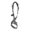 MSA V-FIT Harness w/Back, Front, Side & Shoulder D-Rings - Tongue Buckle Leg Straps - Shoulder Padding - Standard - 10194905