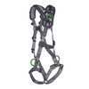 MSA V-FIT Harness w/Back, Front, Side & Shoulder D-Rings - Tongue Buckle Leg Straps - Shoulder Padding - Standard - 10194905
